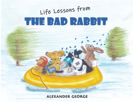 Livro life lessons from the bad rabbit de alexander george (inglês)