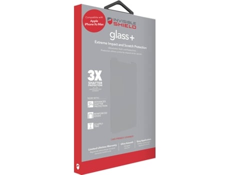 Invisible Shield Iphone Xs Max Glass+ One Size Clear