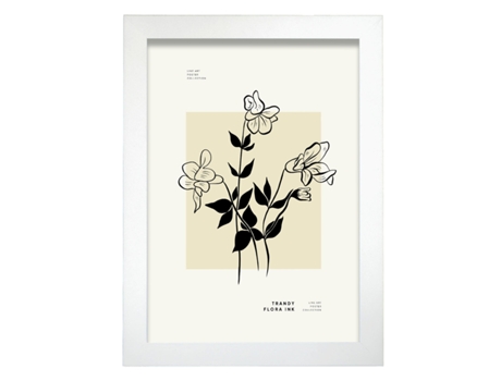 Póster Artemante NACNIC Pop. Ilustrações artísticas modernas de Datura para decoração de interiores.