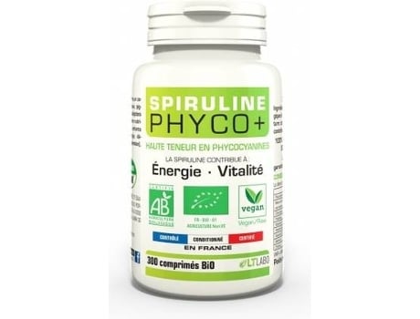 Suplemento Alimentar LT LABO Spirulina Phyco+ (300 comprimidos)