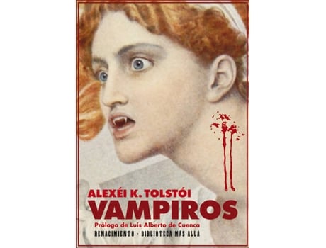 Livro Vampiros de Aleixei Konstantínovich Tolstói (Espanhol)