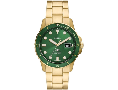 Relógio Masculino FOSSIL Fs5950 Ouro Verde