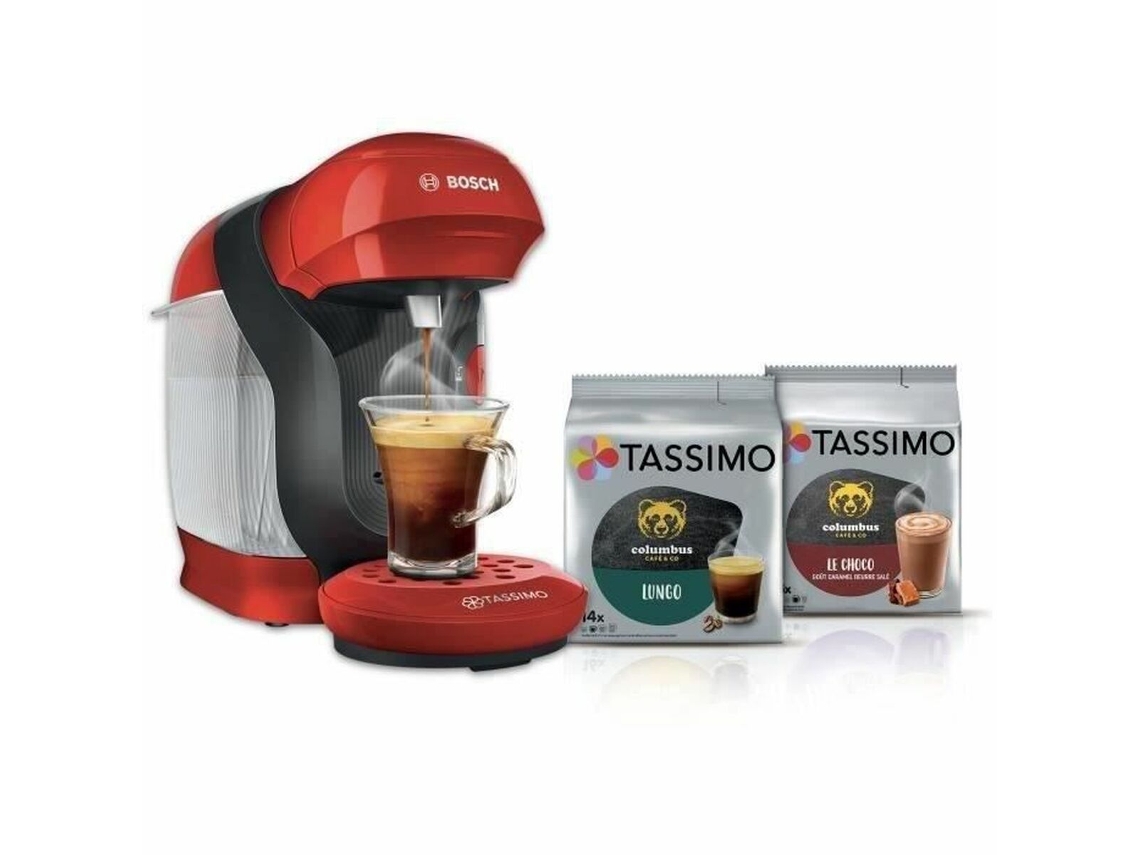 Máquina De Café De Cápsulas Bosch Tassimo Red Worten Pt