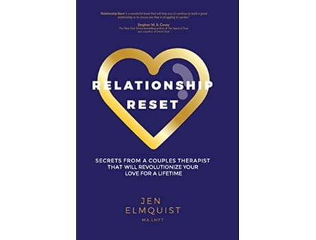 Livro Relationship Reset Secrets from a Couples Therapist that Will Revolutionize Your Love for a Lifetime de Jen Elmquist (Inglês)