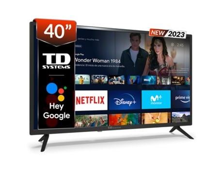 Tv TD SYSTEMS M40C14Gle (LED -  40'' - 102 cm - Full Hd - Hey Google)