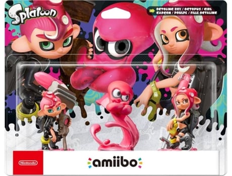 Figura Amiibo NINTENDO Octoling Boy, Girl , Octopus