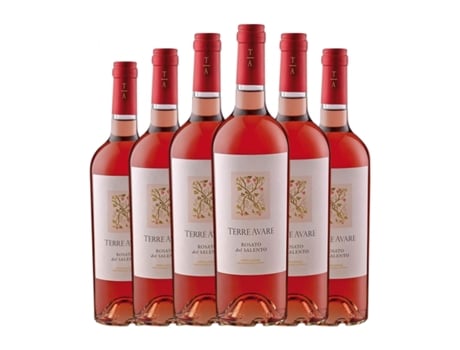 Vinho rosé TERRE AVARE Rosato Negroamaro Salento (0.75 L - 6 Unidades)