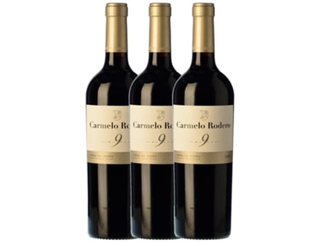 Vinho CARMELO RODERO Carmelo Rodero 9 Meses Tempranillo Ribera Del Duero Joven (0.75 L - 3 unidades)