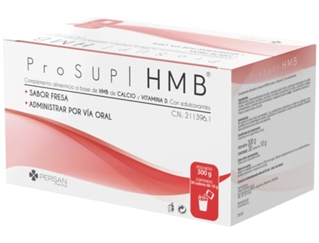 Prosup Hmb Sabor Morango 30 Envelopes PERSAN FARMA