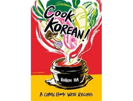 Livro cook korean! de robin ha (inglês)