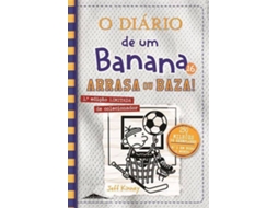 Livro O Diário de um Banana 16: Arrasa ou Baza! de Jeff Kinney (Português)