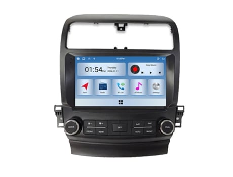 Autorrádio Multimédia 6Gb Ram 128Gb Rom Carplay ROVERONE para Honda Inspire 4 2003-2007 Acura Tsx 2003-2008 Carro Rádio