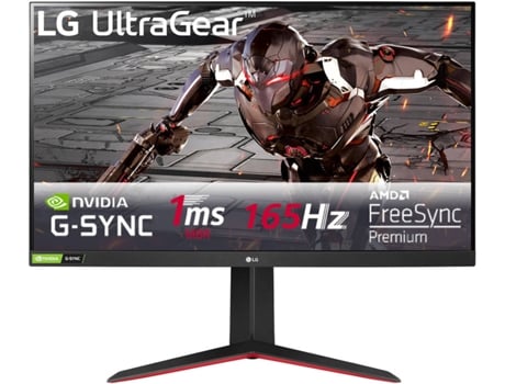 Monitor Gaming LG 32GN550-B (31.5'' - 1 ms - 165 Hz - AMD FreeSync Premium, NVIDIA G-SYNC)