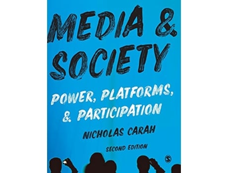 Livro Media and Society de Nicholas Carah (Inglês - Capa Dura)