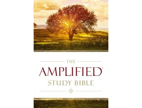 Livro the amplified study bible, hardcover de zondervan (inglês)