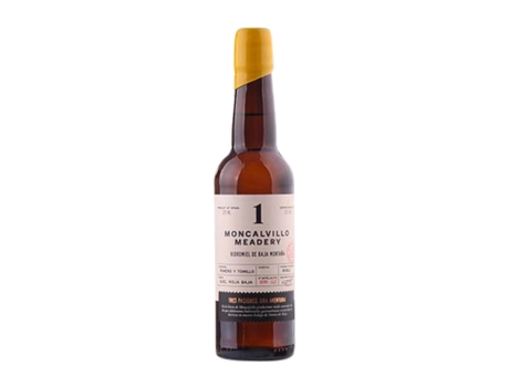 Licor de ervas MONCALVILLO MEADERY Hidromiel 1 Miel Seca Baja Montaña Meia Garrafa (0.37 L - 1 Unidade)