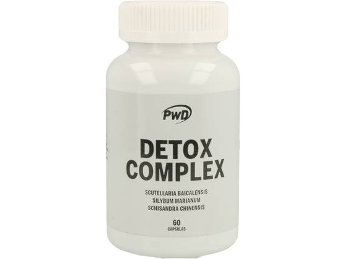 Suplemento Alimentar Pwd Detox Complex 60 Cápsulas Worten Pt