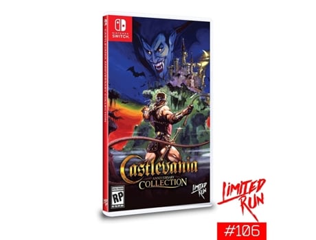 Jogo Nintendo Switch Castlevania Anniversary Collection Brand New