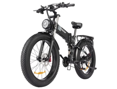 Bicicleta Elétrica RIDSTAR H26 Pro 1000W Motor 36Mph Velocidade Máxima Alcance de 90Km