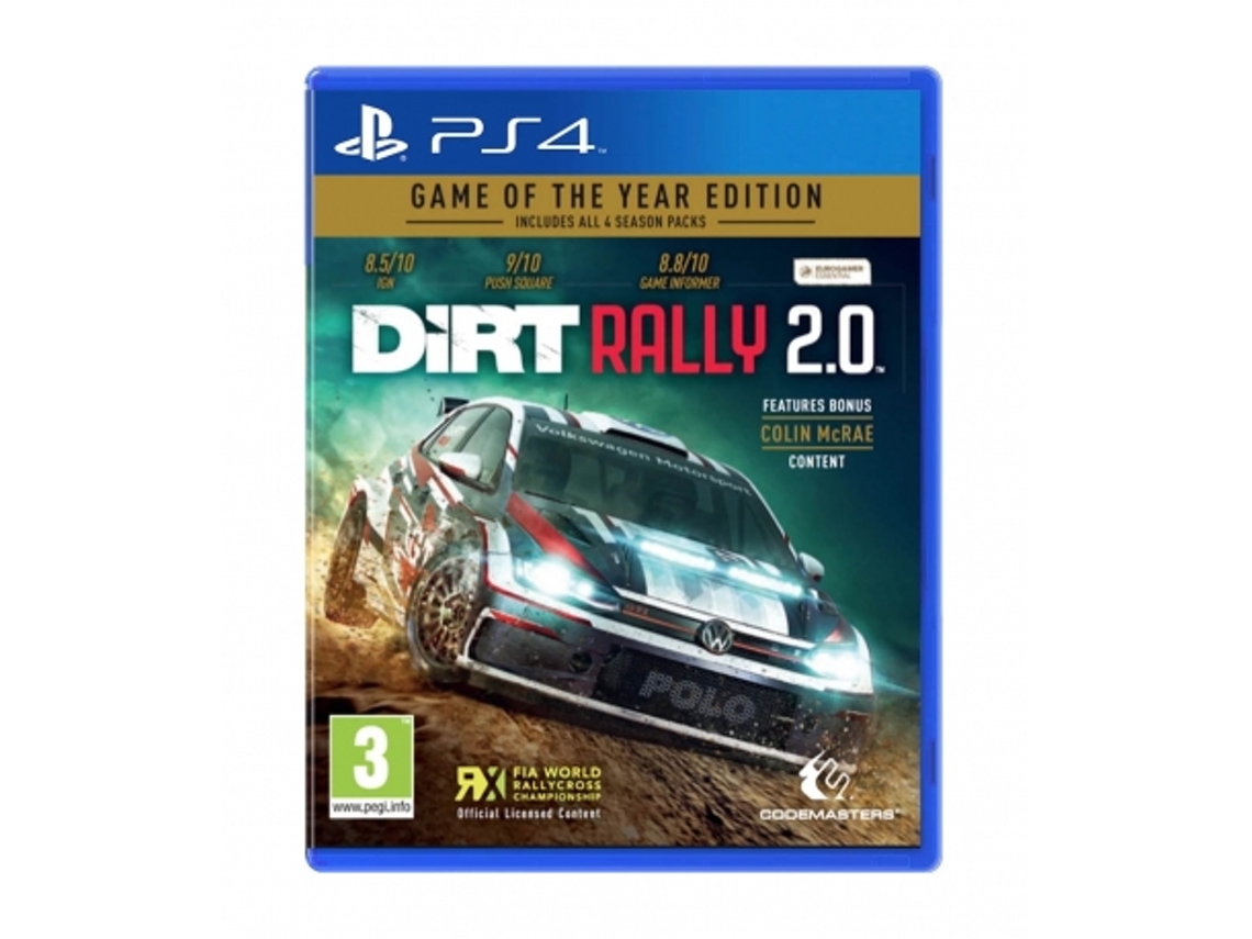 Uncharted 4 e Dirt Rally 2.0 são jogos grátis para PS4 na PS Plus