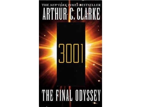 Livro 3001 The Final Odyssey de Arthur C Clark (Inglês)