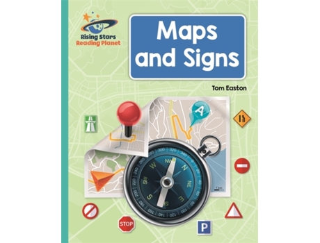 Livro reading planet - maps and signs - turquoise: galaxy de tom easton (inglês)