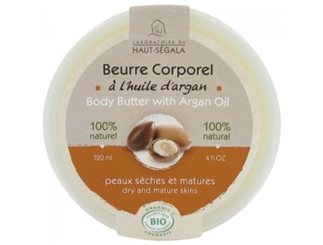 Óleo de Manteiga Corporal de Argan Orgânico 120 ml LABORATOIRE DU HAUT-SÉGALA