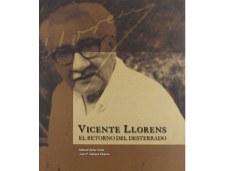 Livro Vicente Llorens de Galiana Aznar (Español)