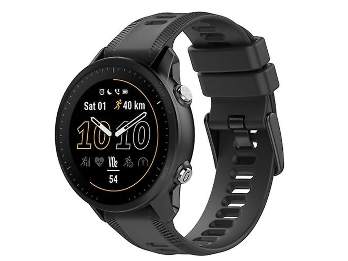 Bracelete para Garmin Fenix 5 Plus 22Mm Silicone Watch Band Preto CHRUI Worten.pt