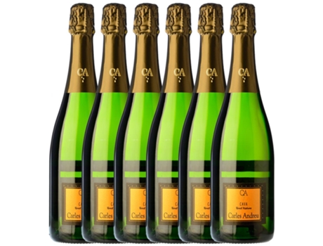 Espumante CARLES ANDREU Carles Andreu Brut Nature Cava Joven (0.75 L - 6 unidades)