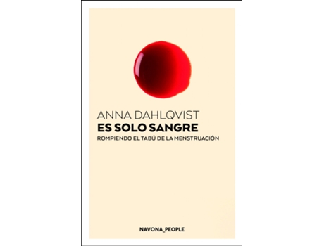 Livro Es Solo Sangre de Anna Dahlqvist (Espanhol)