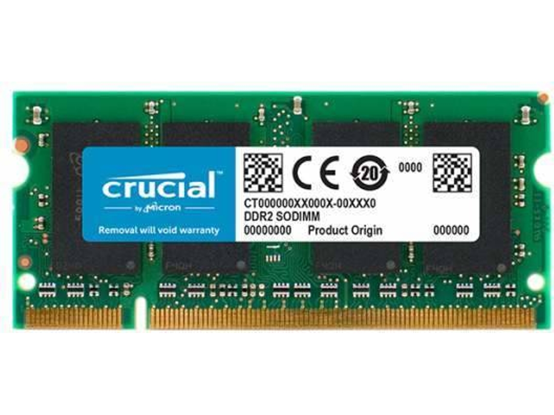 Mem Ria Ram Ddr Crucial Ct X B X Gb Mhz Cl Verde