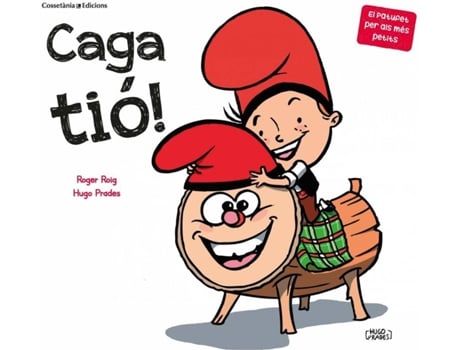 Livro Caga Tió! de Roger Roig Prades (Catalão)