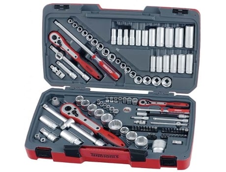 Conjunto de chave de soquete combinada TENGTOOLS 167230101 1/4-3/8-1/2 Tm111 111 unidades