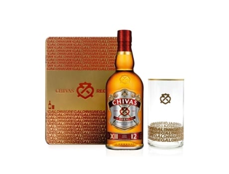 Estojo Chivas Regal 12 Anos Copo de Oferta CHIVAS BROTHERS