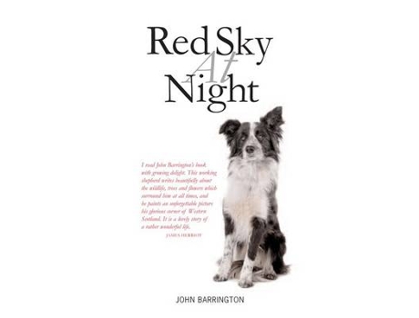 Livro red sky at night de john barrington (inglês)