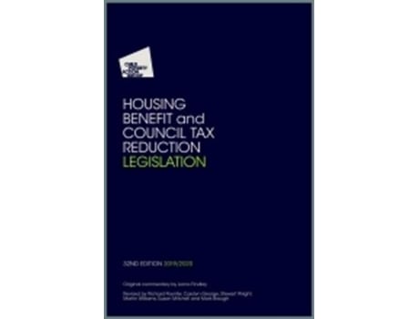 Livro Housing Benefit and Council Tax Reduction Legislation de Child Poverty Action Group (Inglês)