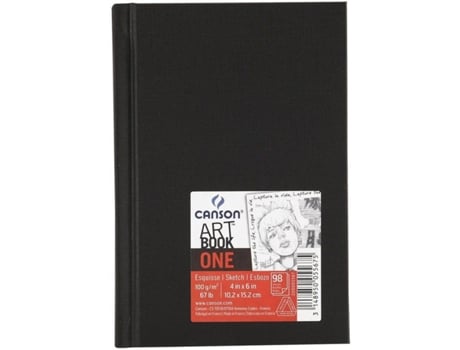 Diário Gráfico One Art Book™, A6 102 x 152 mm, 100 g/m², 100 Folhas