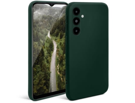 Capa Minimalist Series Meia para Samsung MOOZY Silicone Verde