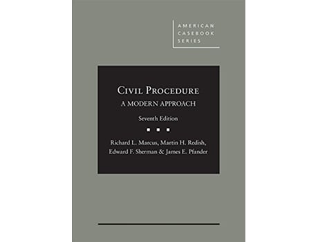 Livro Civil Procedure de Richard Marcus, Martin Redish et al. (Inglês - Capa Dura)