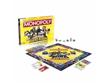 Jogo de Mesa MONOPOLY My Hero Academia Fr