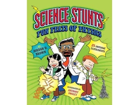 Livro science stunts de jordan d. brown (inglês)