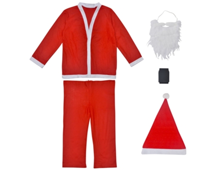 Conjunto Fantasia Pai Natal