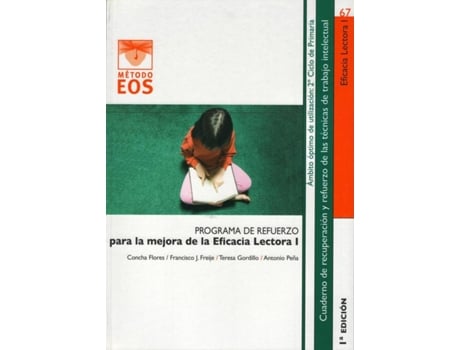 Livro Programa Refuerzo Eficacia Lectora I de Concha Flores Romero (Espanhol)