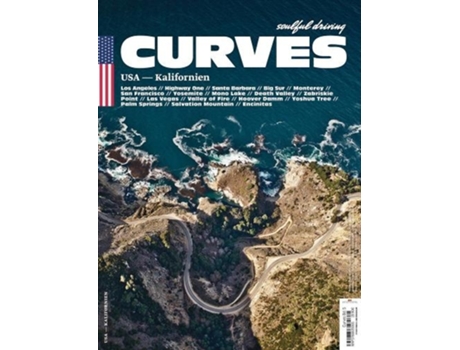 Livro curves: usa - california de stefan bogner (inglês)