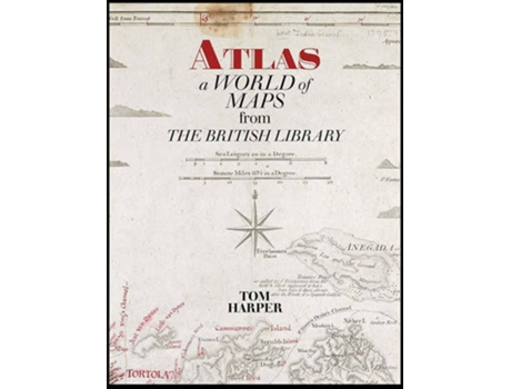 Livro Atlas: A World Of Maps From The  de Tom Harper (Inglês - 2020)