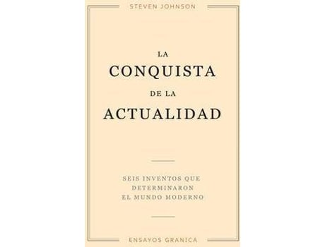 Livro La Conquista De La Actualidad de Steven Johnson (Espanhol)