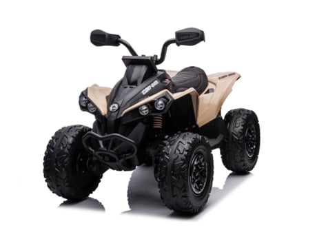 Quadriciclo Infantil Elétrico Can-Am Renegade 4X4 Cáqui BERGHOFF