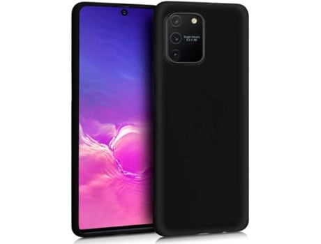 Cool Funda Silicona Negra para Samsung Galaxy S10 Lite