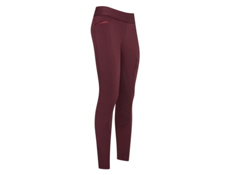 Leggins de Mulher para Equitação IMPERIAL RIDING Full Grip Capone Aborrachado Vermelho (38)